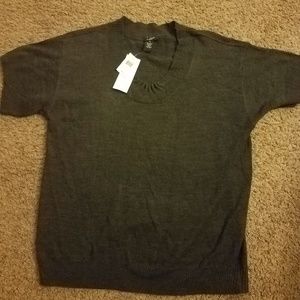 Womens Short Sleeved Sweater